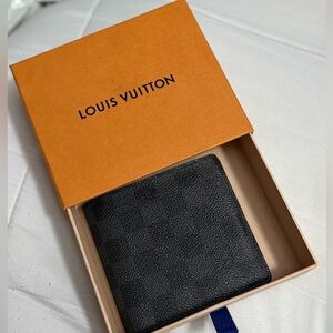 Authentic Louis Vuitton Damier Graphite multiple wallet